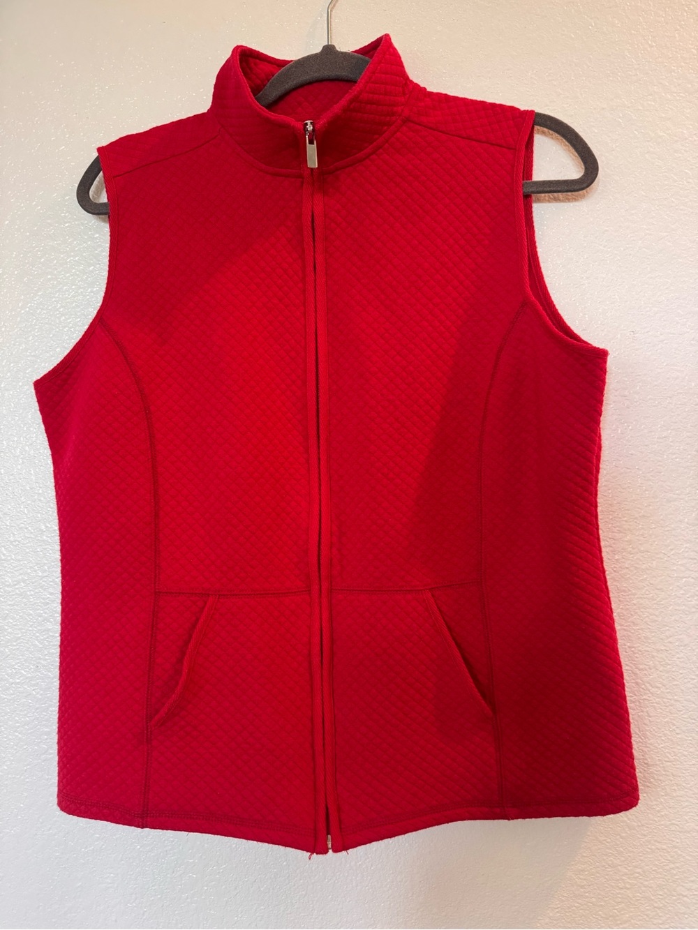 Karen Scott Women’s M Quilted Vest Travel Career Hiking Gorpcore Wintet